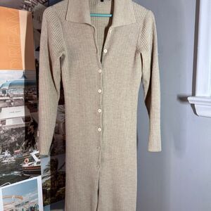 Ça Va de Soi Duster/Cardigan, camel - M